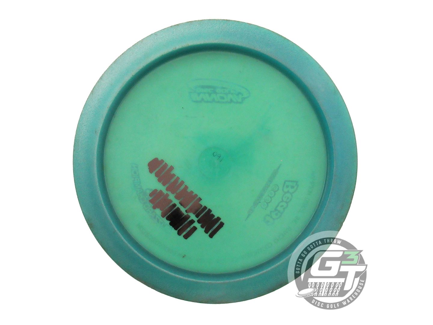 USED Innova Blizzard Beast 160g Green Wiped Stamp Distance Driver Golf Disc
