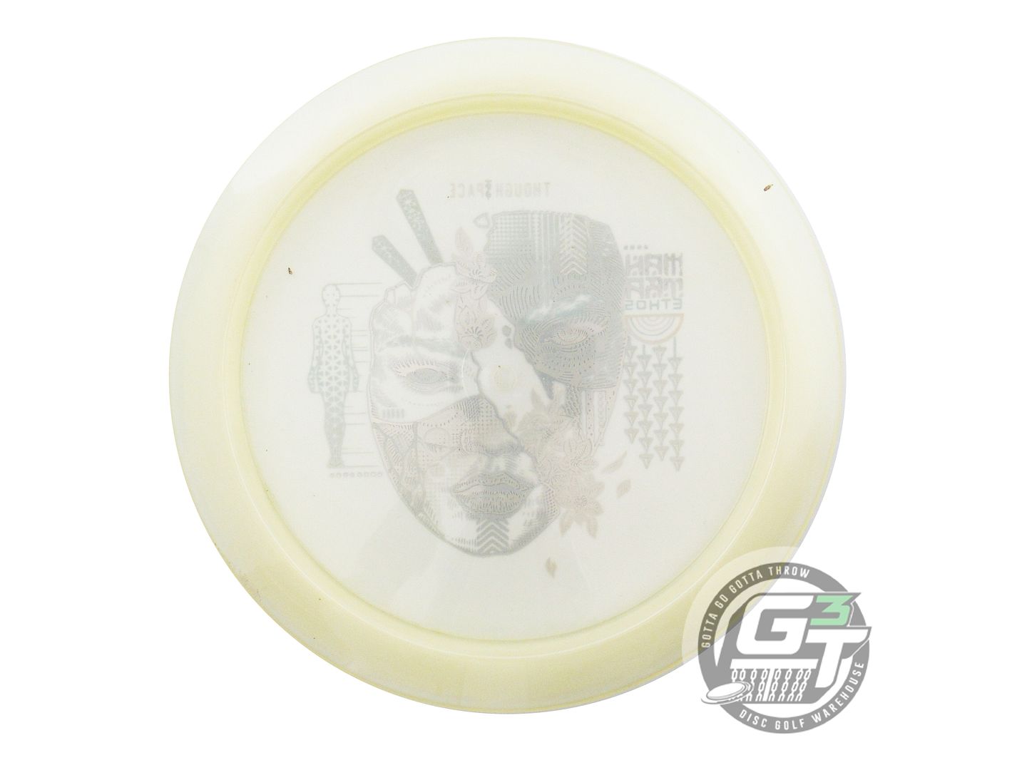 USED Thought Space Ethos Mantra 167g Cream Fairway Driver Golf Disc
