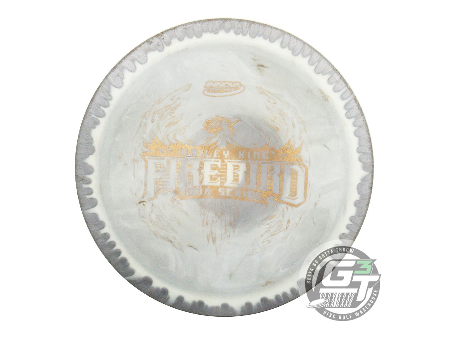 USED Innova [KING] Halo Star Firebird 175g Silver-White A Driver Golf Disc