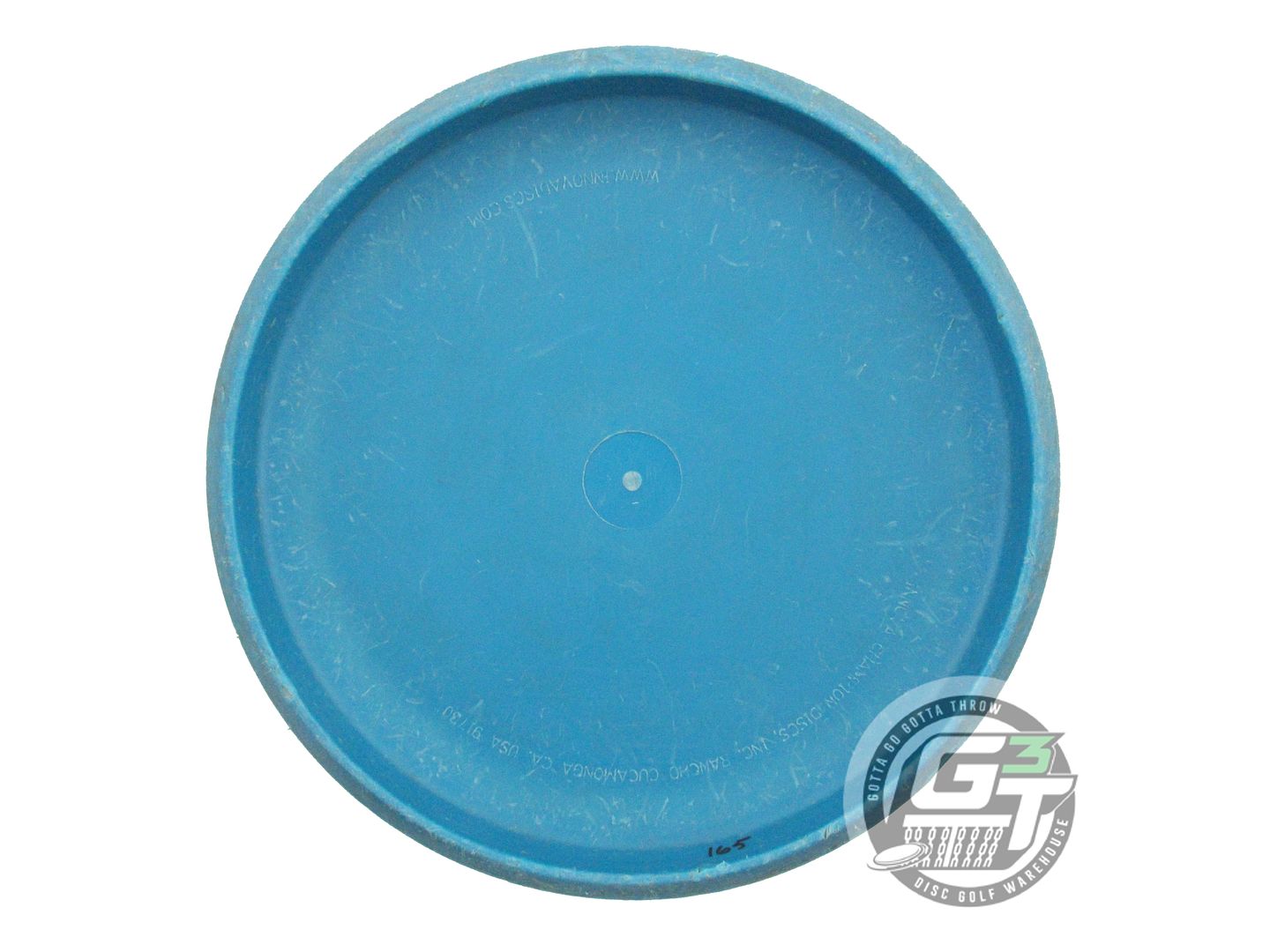 USED Innova DX Aviar 165g Blue White Stamp Putter Golf Disc