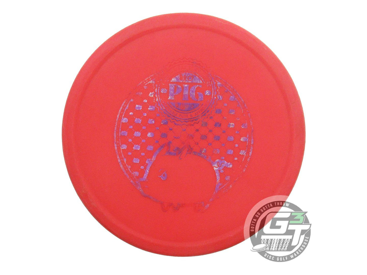 USED Innova GUCCI Pro Pig 175g Red Purple Foil Putter Golf Disc