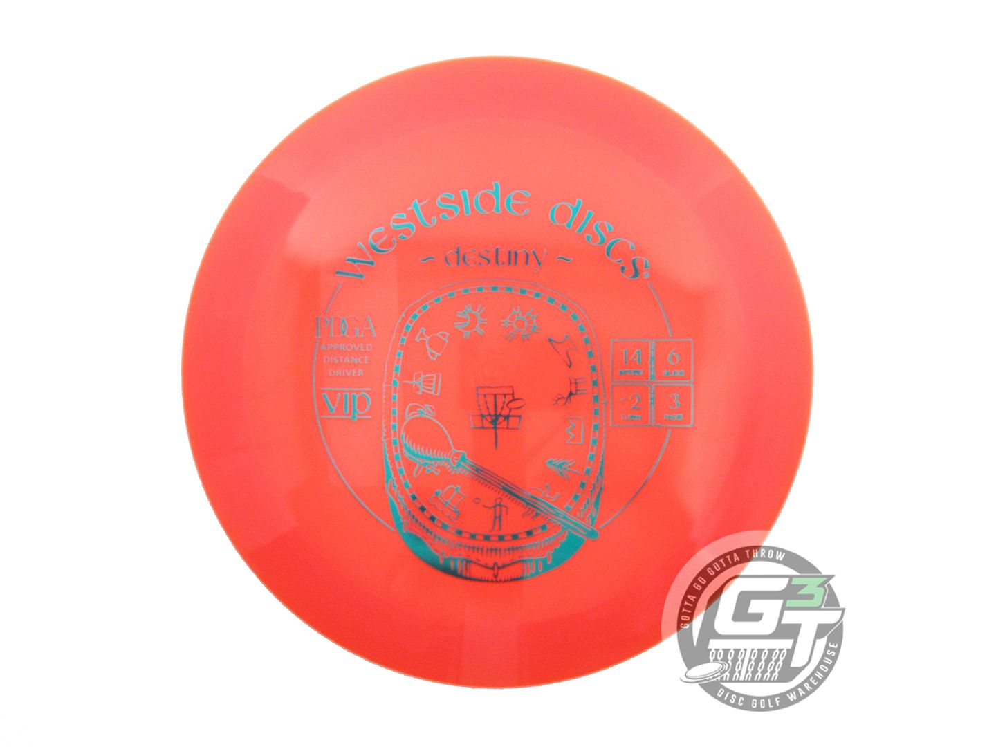 Westside VIP Destiny Distance Driver Golf Disc (Individually Listed)