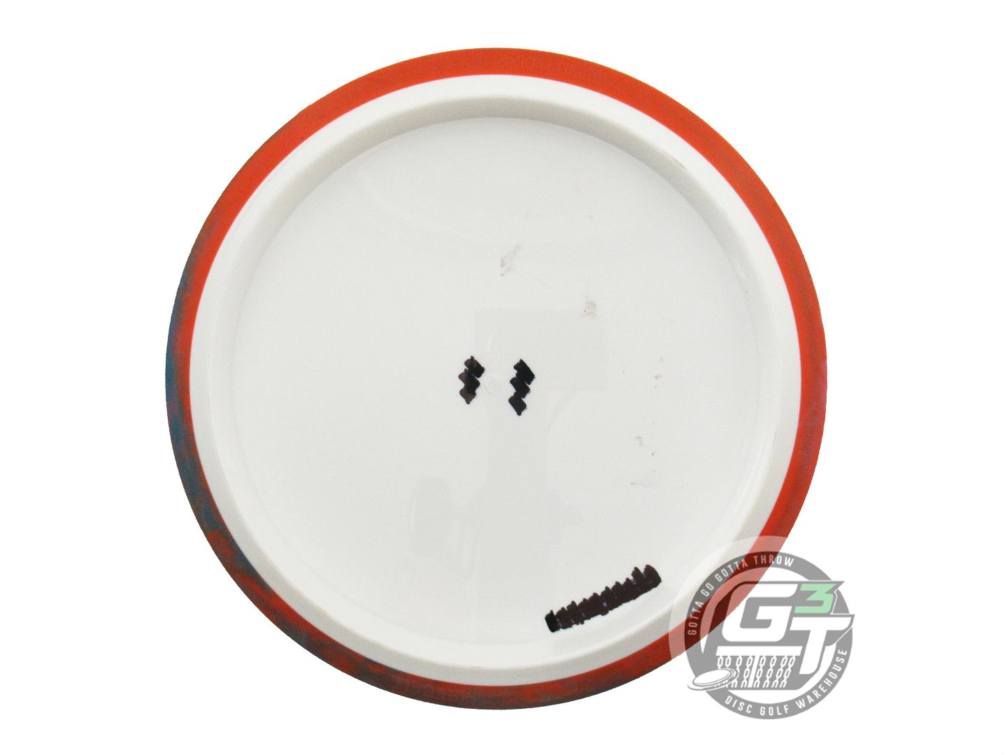 USED Axiom Discs BLANK Neutron Fireball 171g White Blue Rim Distance Driver Disc