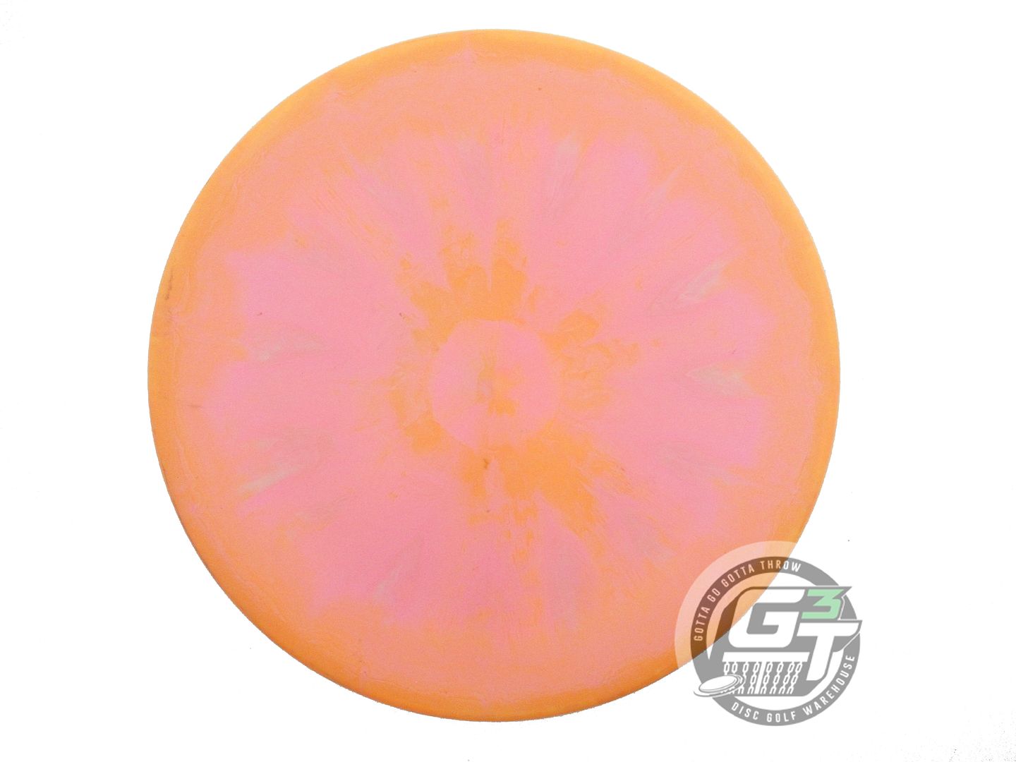USED Discraft [HAMMES] Swirl ESP Zone 173g Orange-Pink Snowflake Putter Disc