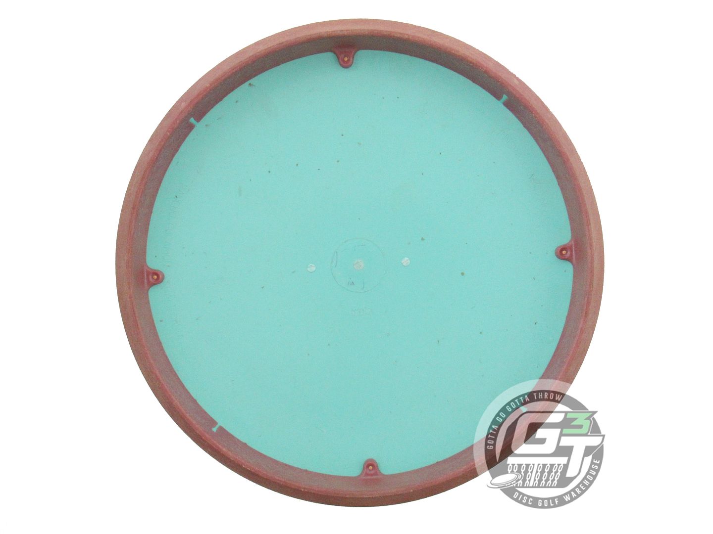 USED Innova XT Nova 172g Seafoam Jellybean Foil Maroon Rim Putter Golf Disc