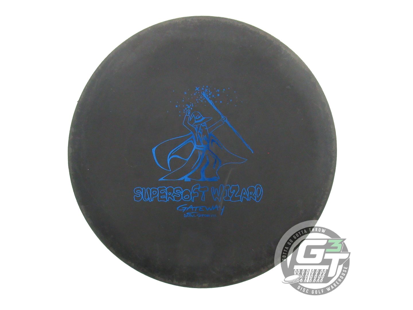 USED Gateway SureGrip SS Wizard 167g Black Blue Foil Putter Golf Disc