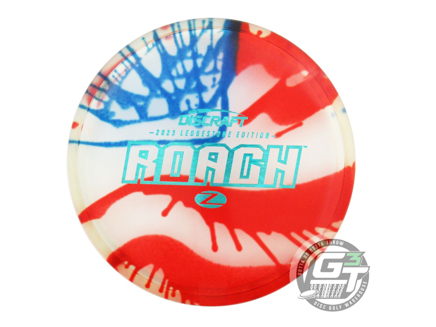 NOS Discraft [LEDGESTONE] FlyDye Z Roach 176g Flag Putter Golf Disc