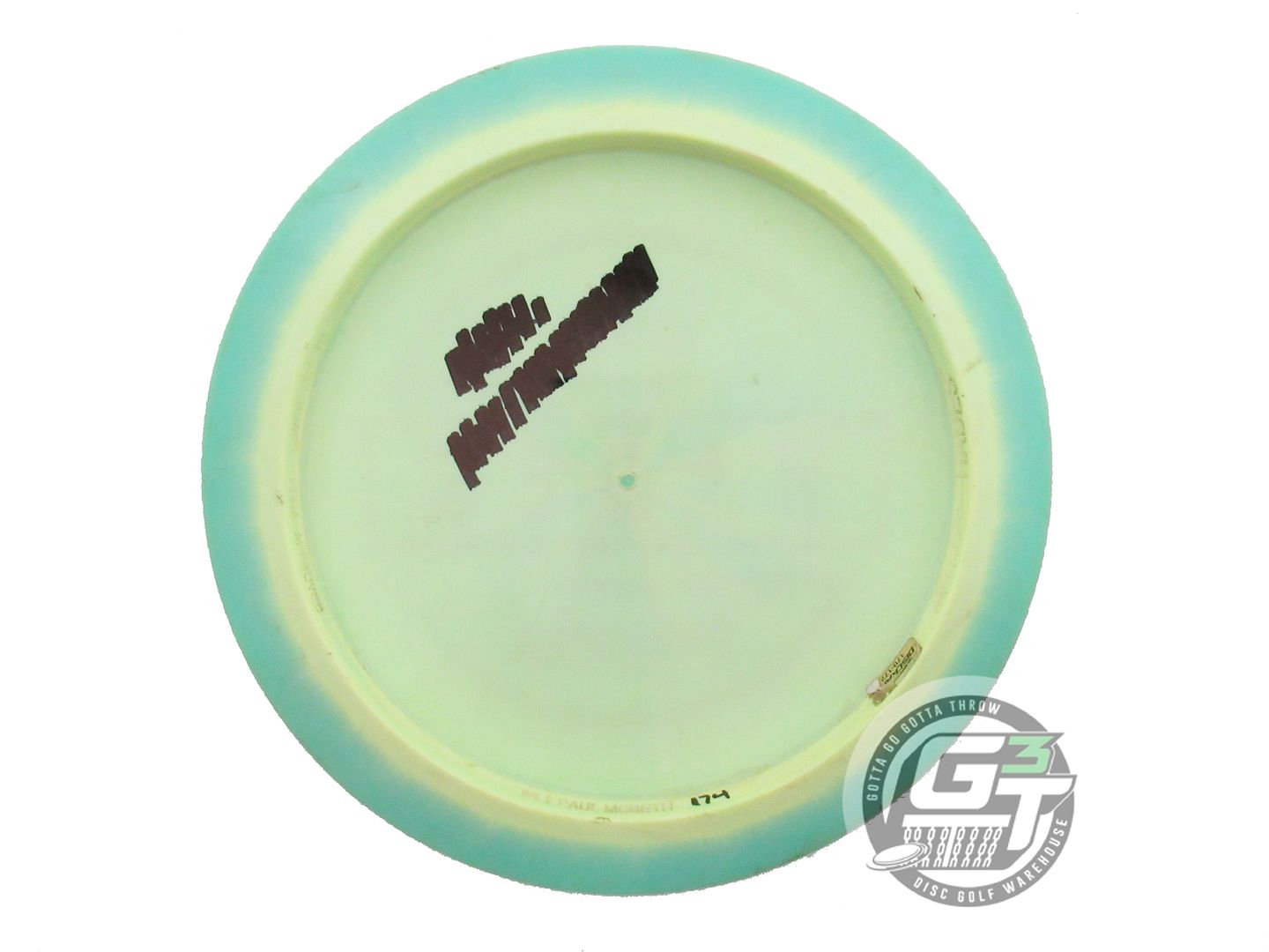 USED Discraft [McBETH] ESP Hades 174g Seafoam-Yellow Copper Foil Driver Disc