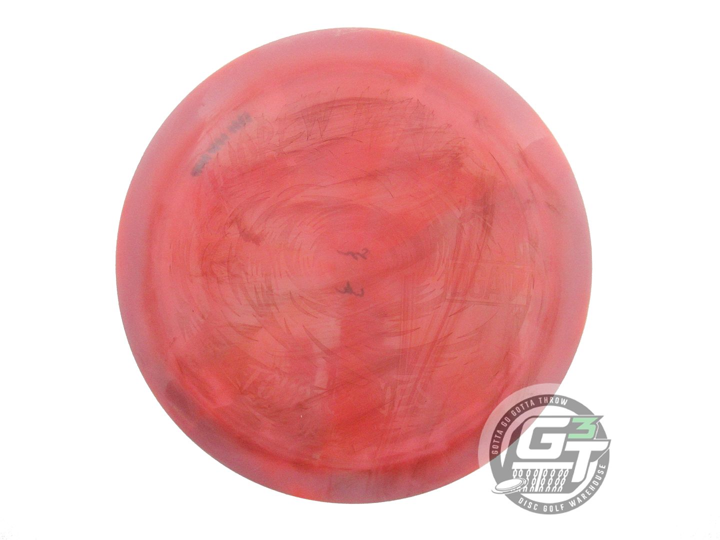 USED DGA [MARWEDE] Swirl Hurricane 170-172g Pink-Peach Distance Driver Golf Disc