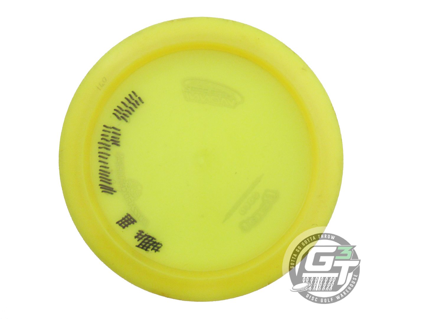 USED Innova Blizzard Beast 160g Yellow Lilac Foil Distance Driver Golf Disc