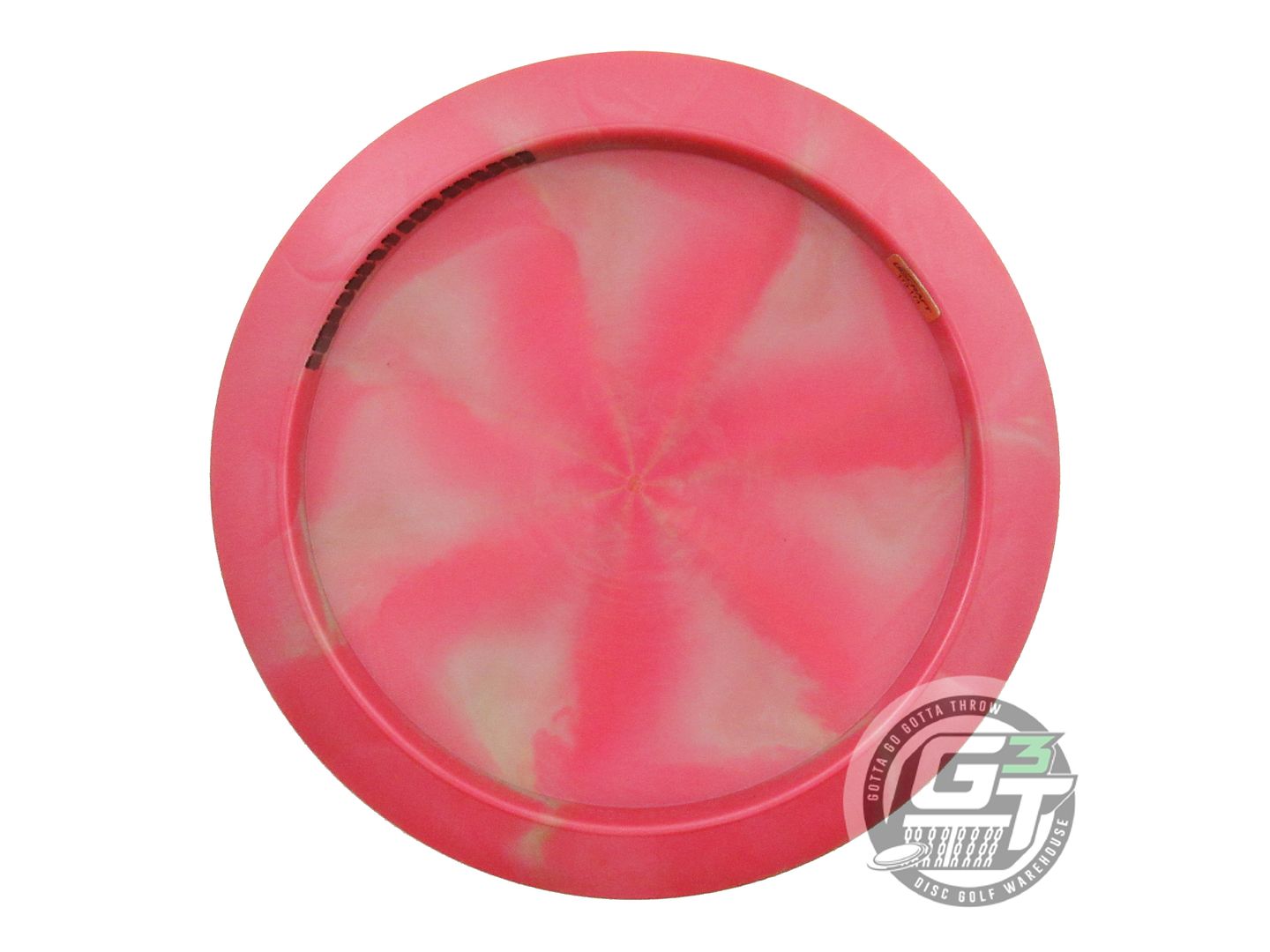 USED Discraft [LEDGESTONE] Swirly ESP Scorch 175g Pink Blue Foil Driver Disc