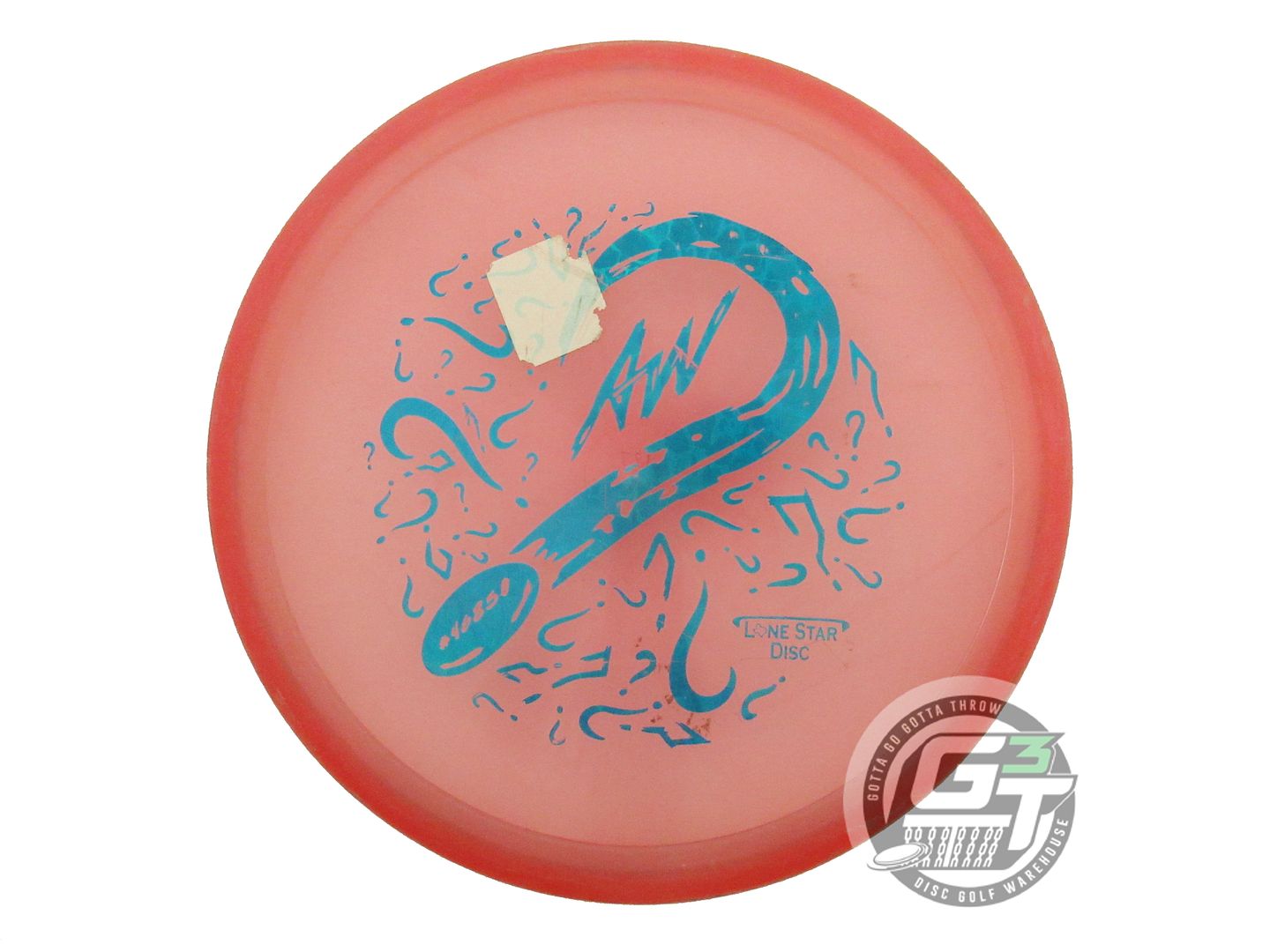 USED Lone Star Charlie Copperhead 177g Pink Blue Foil Putter Golf Disc