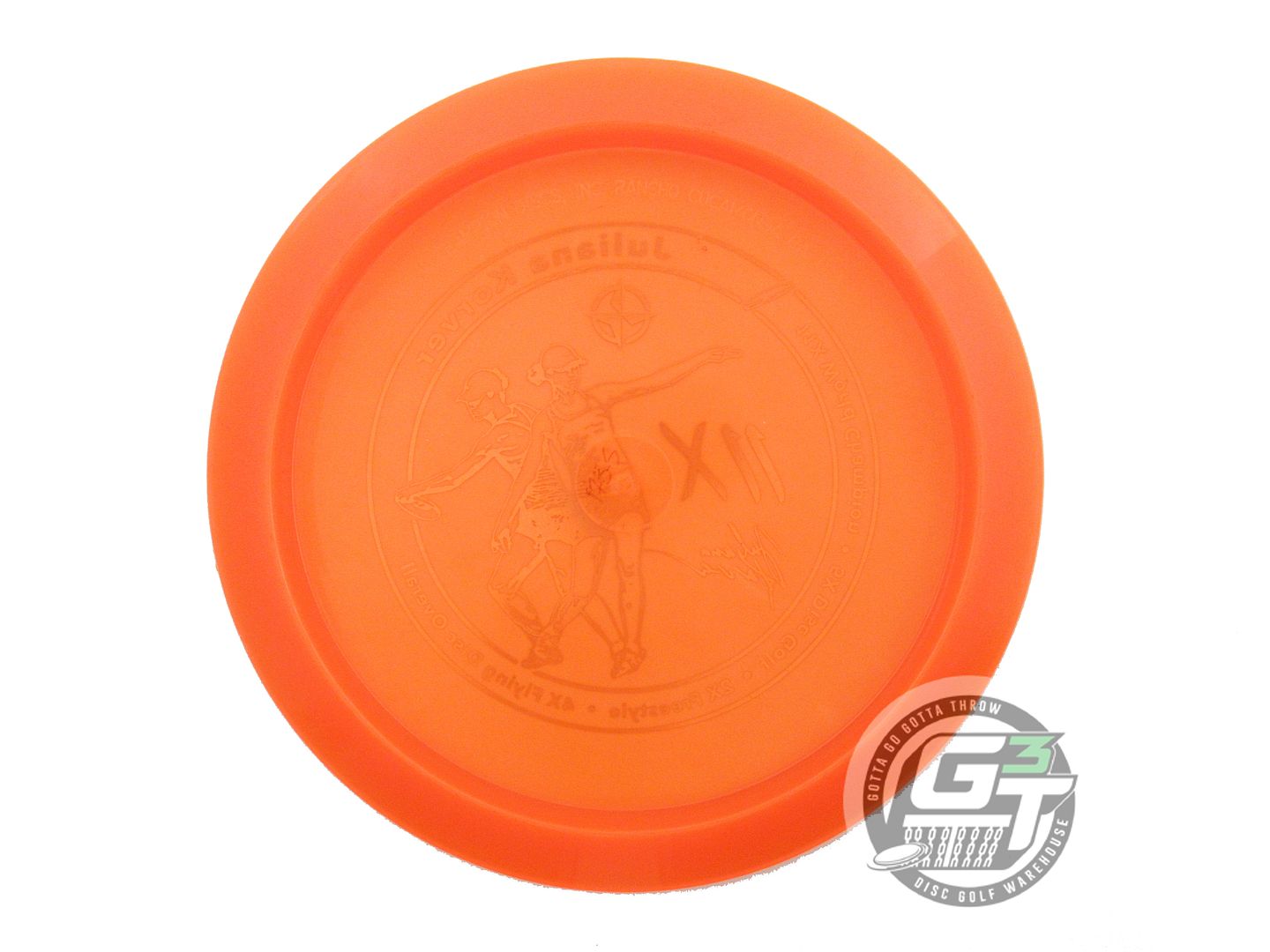 USED Innova [KORVER 11X] Champion Firebird 174g Orange Distance Driver Golf Disc