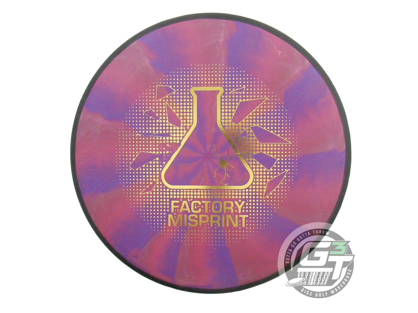 USED MVP Disc Sports X-OUT Cosmic Electron Atom 171g Purple-Pink Putter Disc