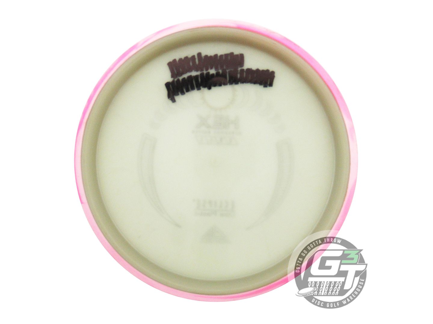 USED Axiom Discs Eclipse Proton Hex 176g Pink Rim Midrange Golf Disc