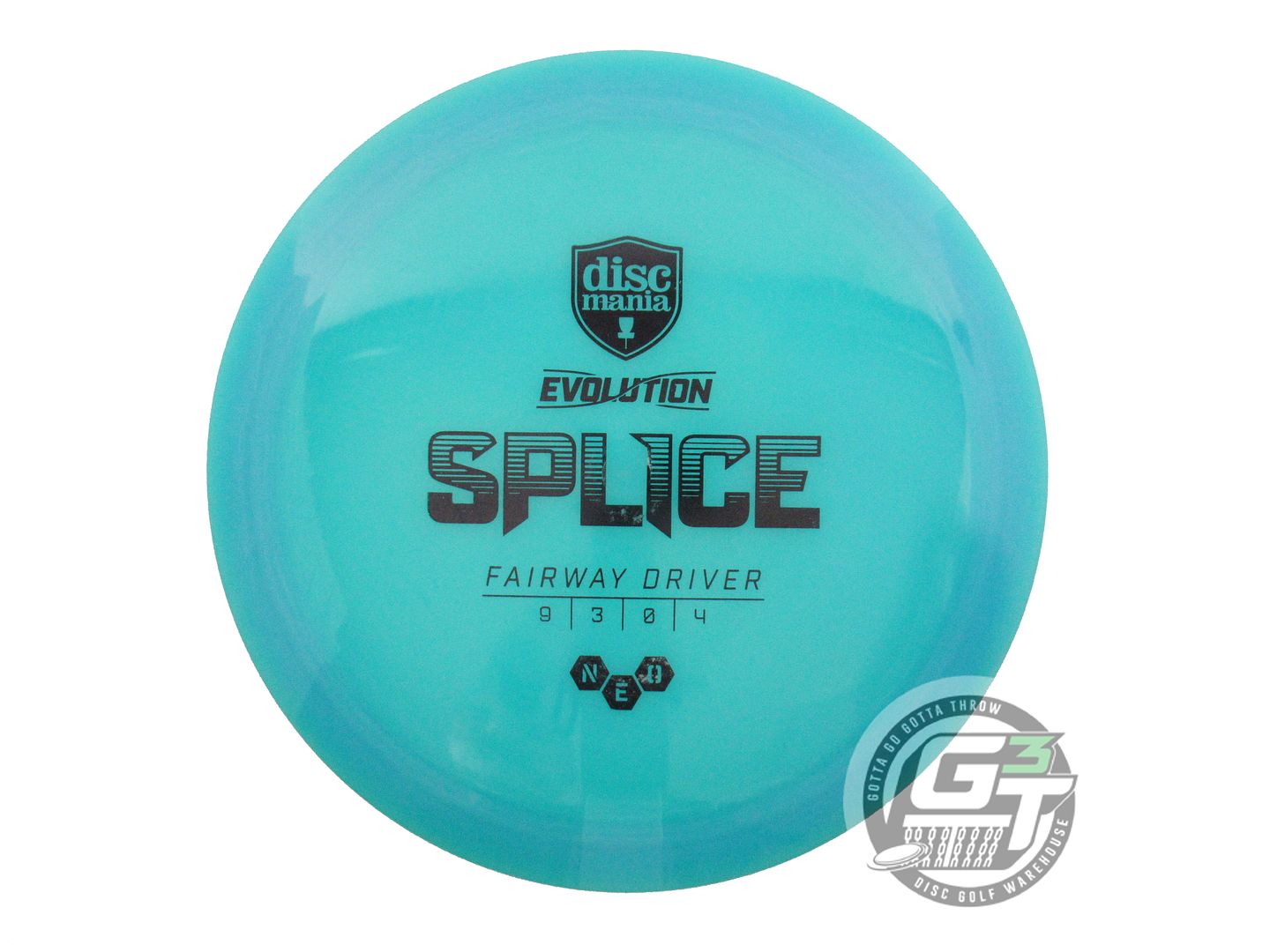 USED DiscMania Neo Splice 169g Teal Black Stamp Fairway Driver Golf Disc