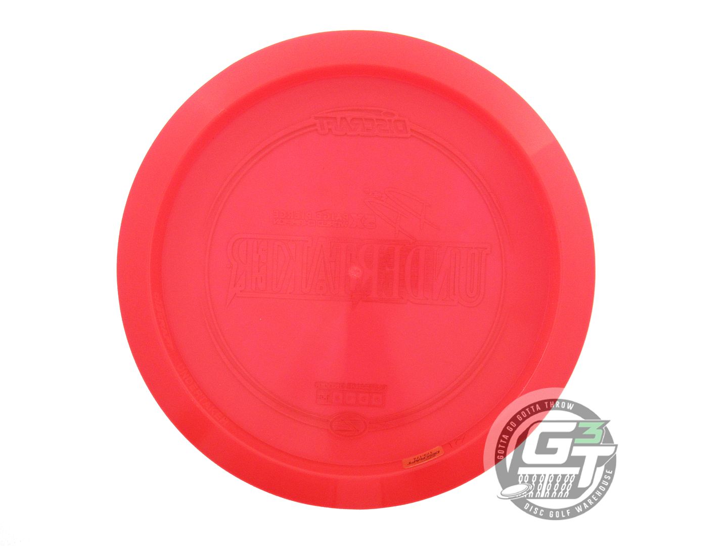 NOS Discraft [PIERCE] Z Undertaker 174g Red Red Holo Foil Distance Driver Disc