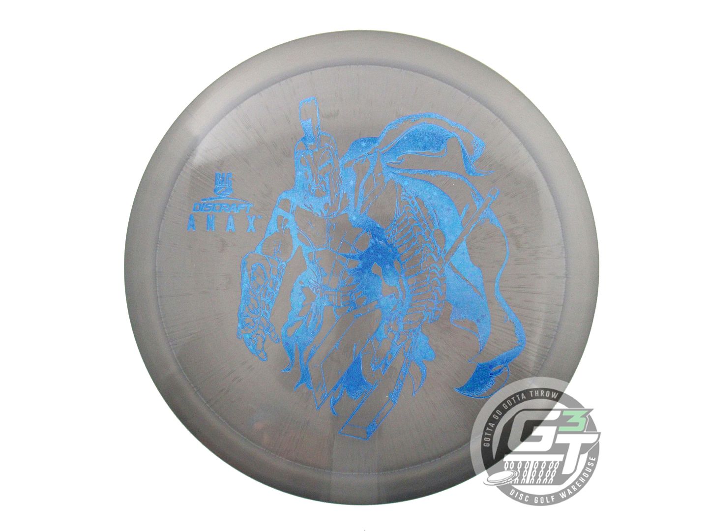 NOS Discraft Big Z Anax 176g Gray Blue Star Foil Driver Golf Disc