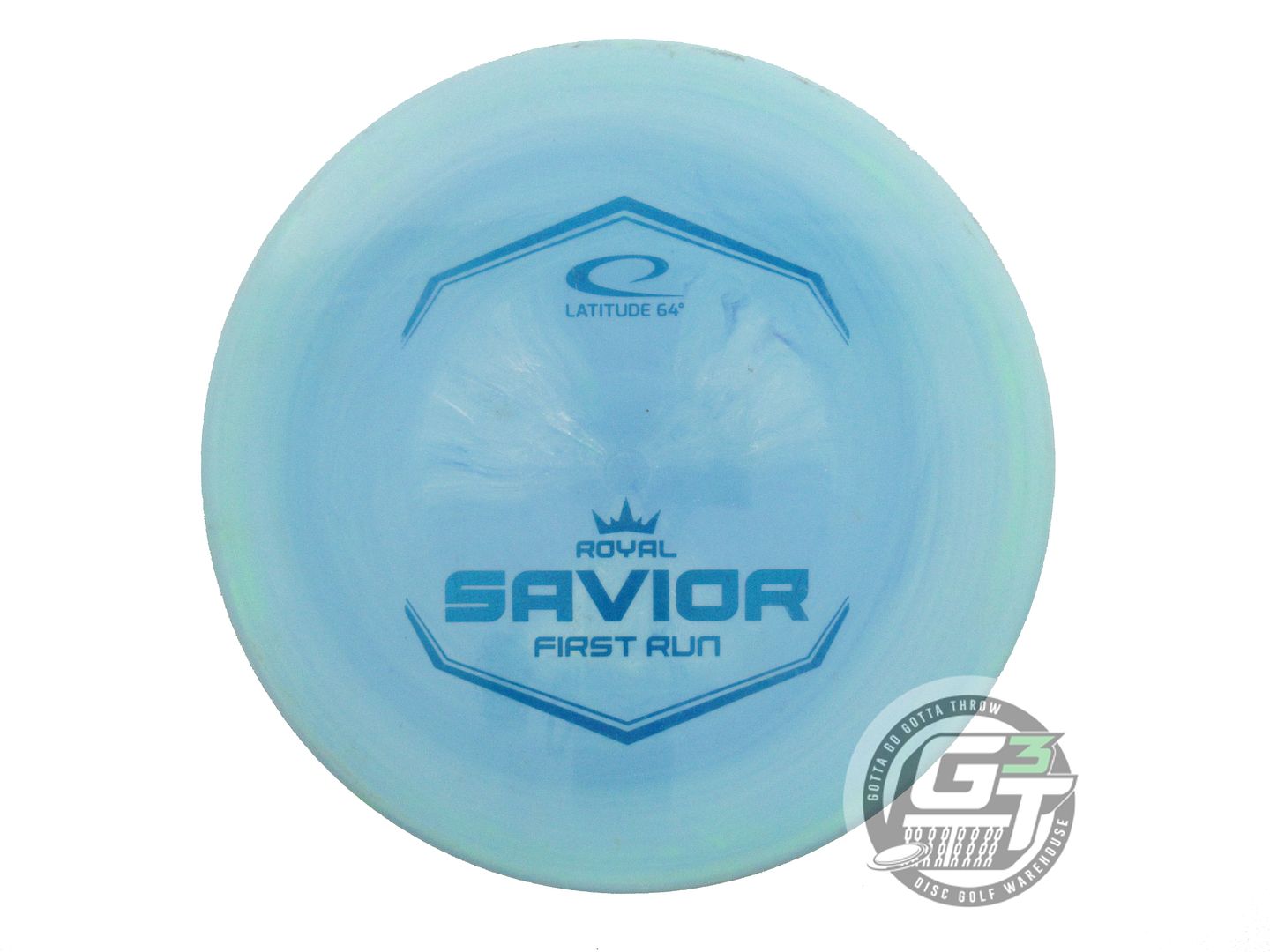 USED Latitude 64 FIRST RUN Royal Grand Savior 173g Teal Blue Foil Midrange Disc