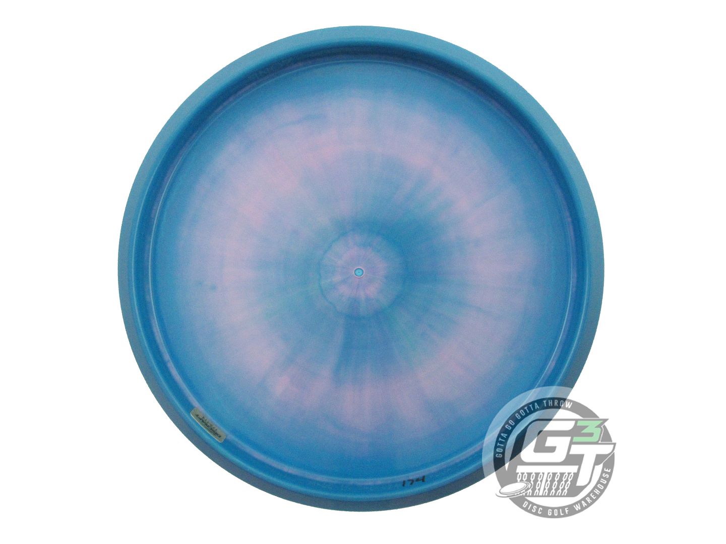 USED Discraft ESP Zone 174g Blue Blue Foil Putter Golf Disc