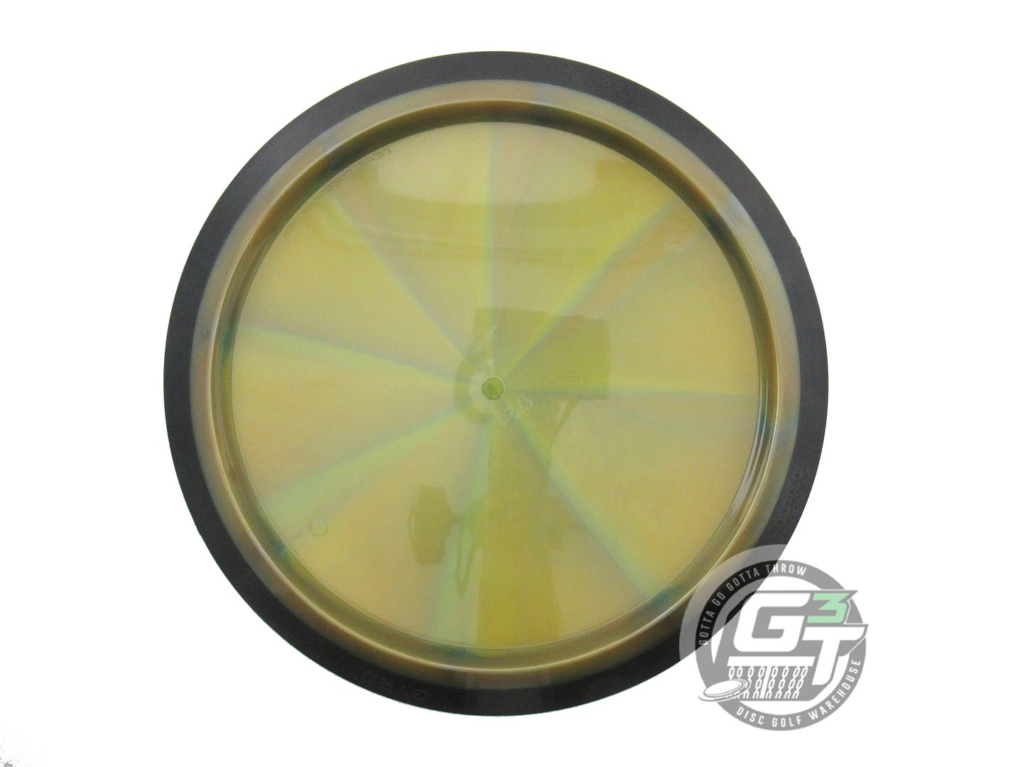 NOS MVP Disc Sports X-OUT Plasma Tesla 172g Gold-Lime Distance Driver Golf Disc