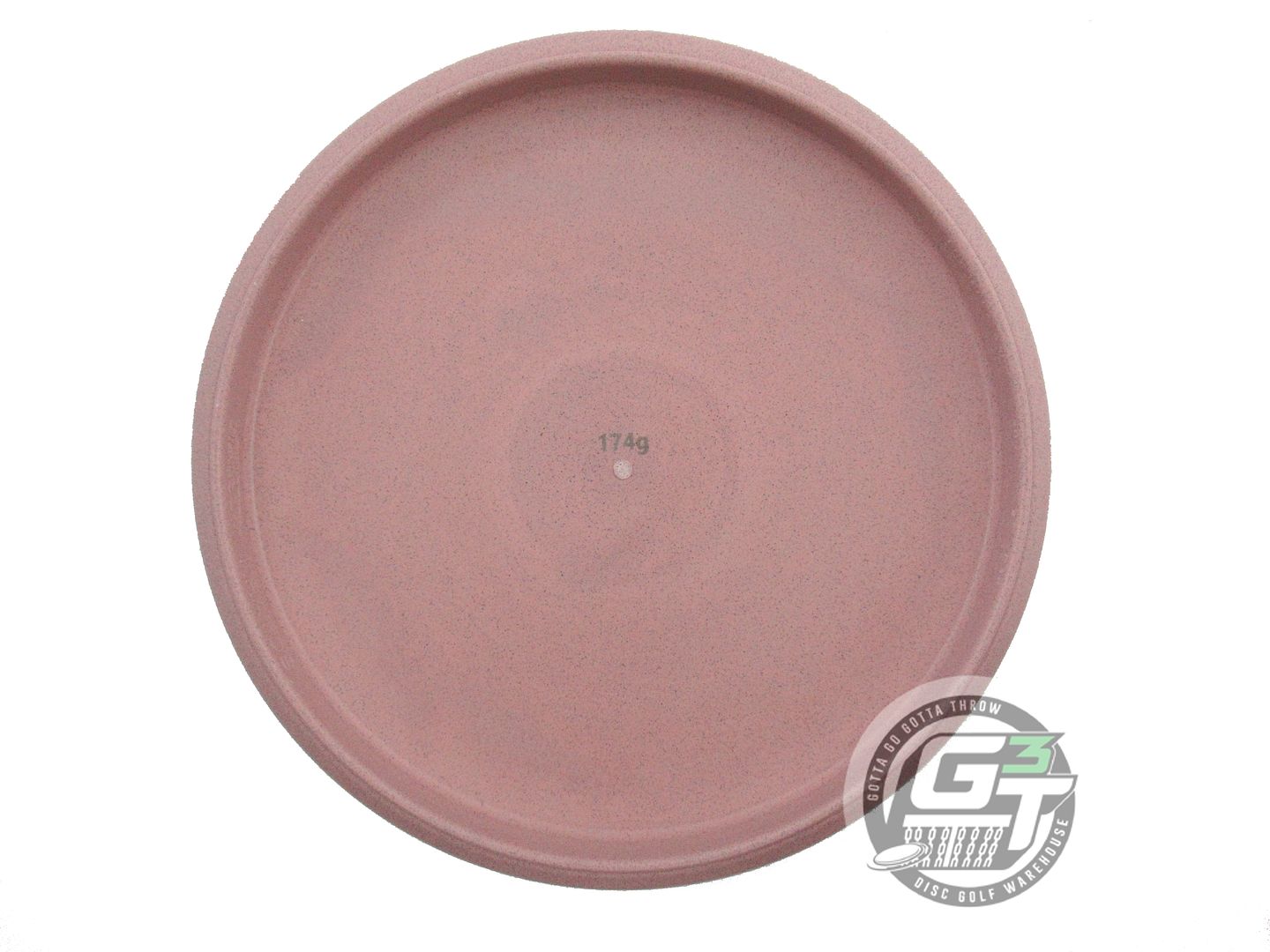 USED Discraft [McBETH] FIRST RUN Rubber Blend Kratos 174g Pink Putter Golf Disc