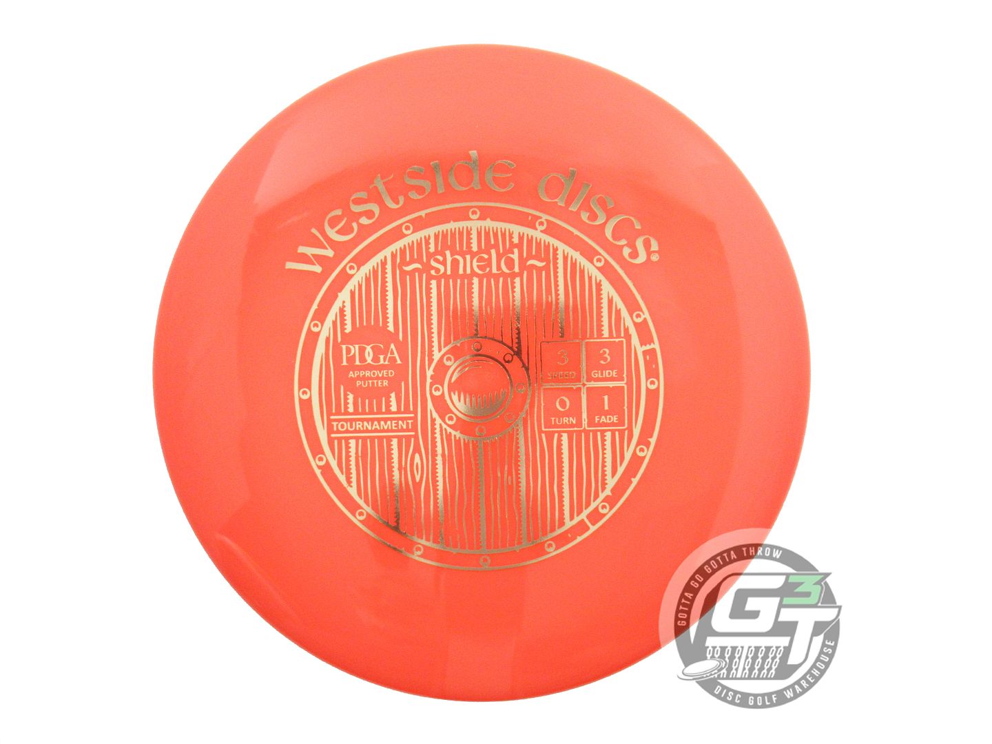 Westside Tournament Shield Putter Golf Disc (Individually Listed)