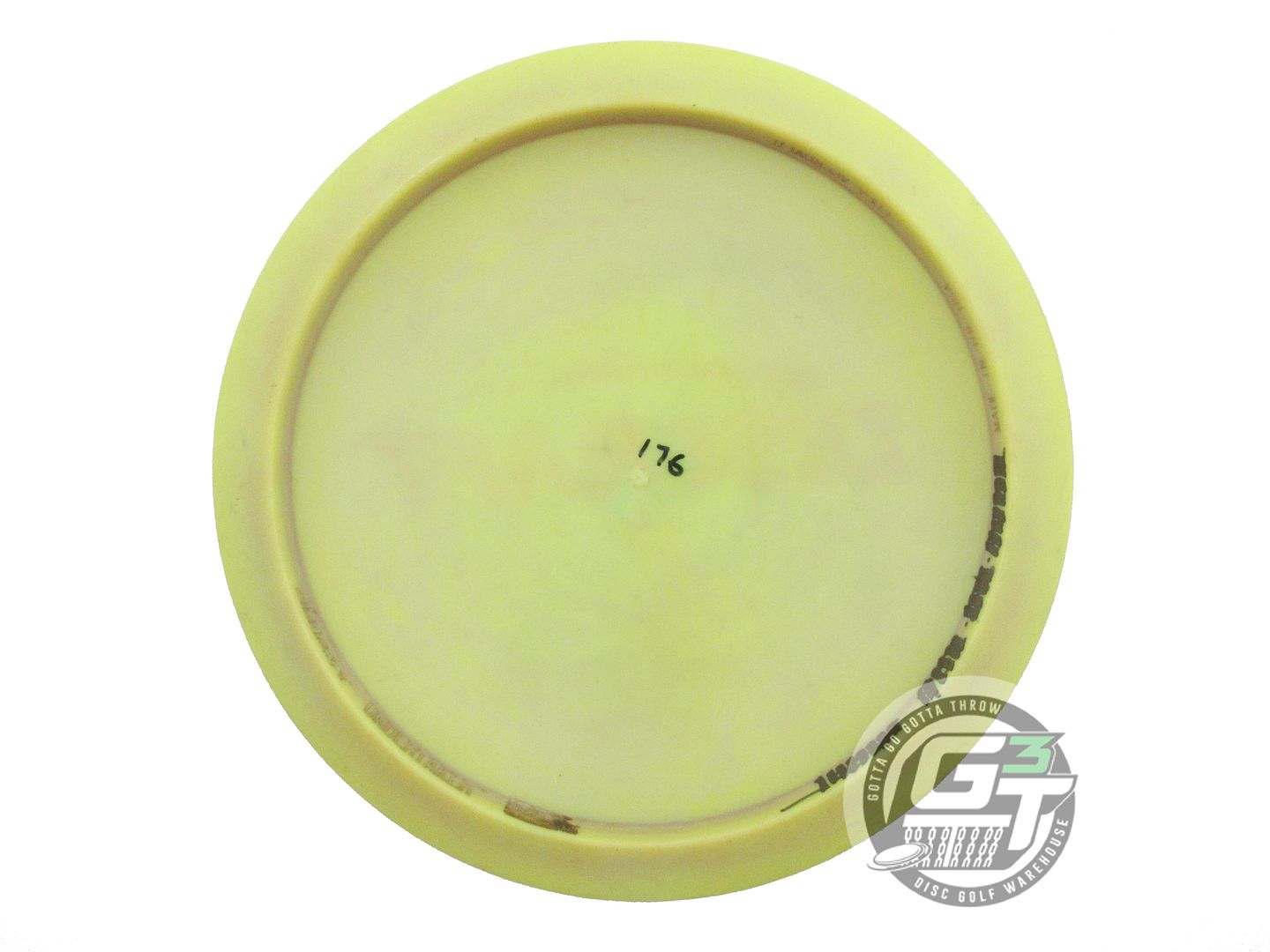 USED Discraft ESP Undertaker 176g Lime Rainbow Foil Distance Driver Golf Disc