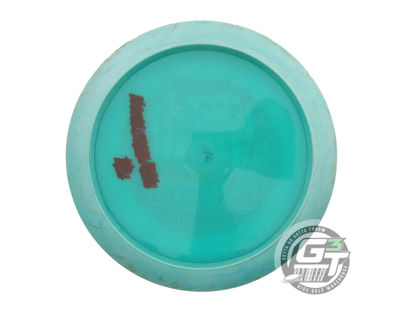 USED Innova [AUGUSTSSON] Glow Halo Champion Gorgon 177g Blue-Green Driver Disc