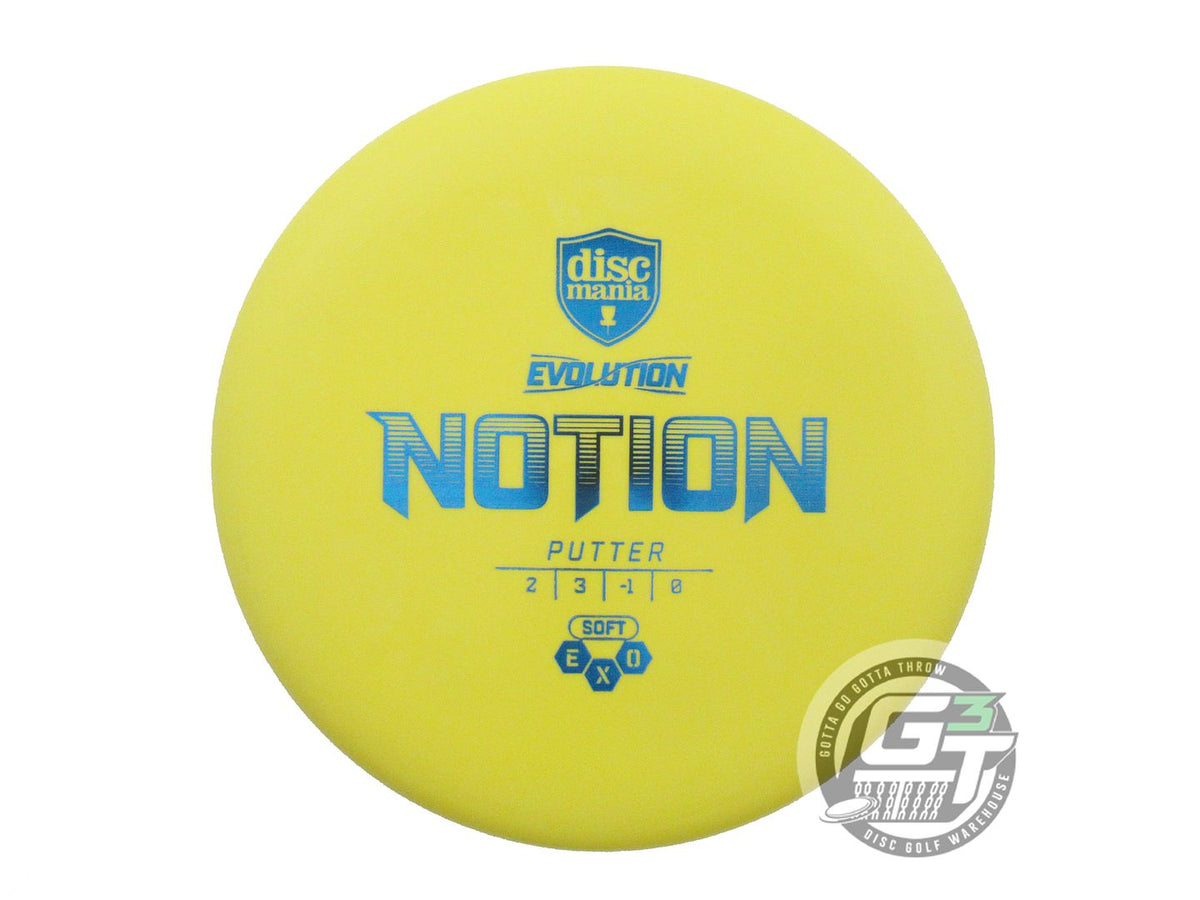 Discmania Evolution Exo Soft Notion Putter Golf Disc (Individually Lis ...