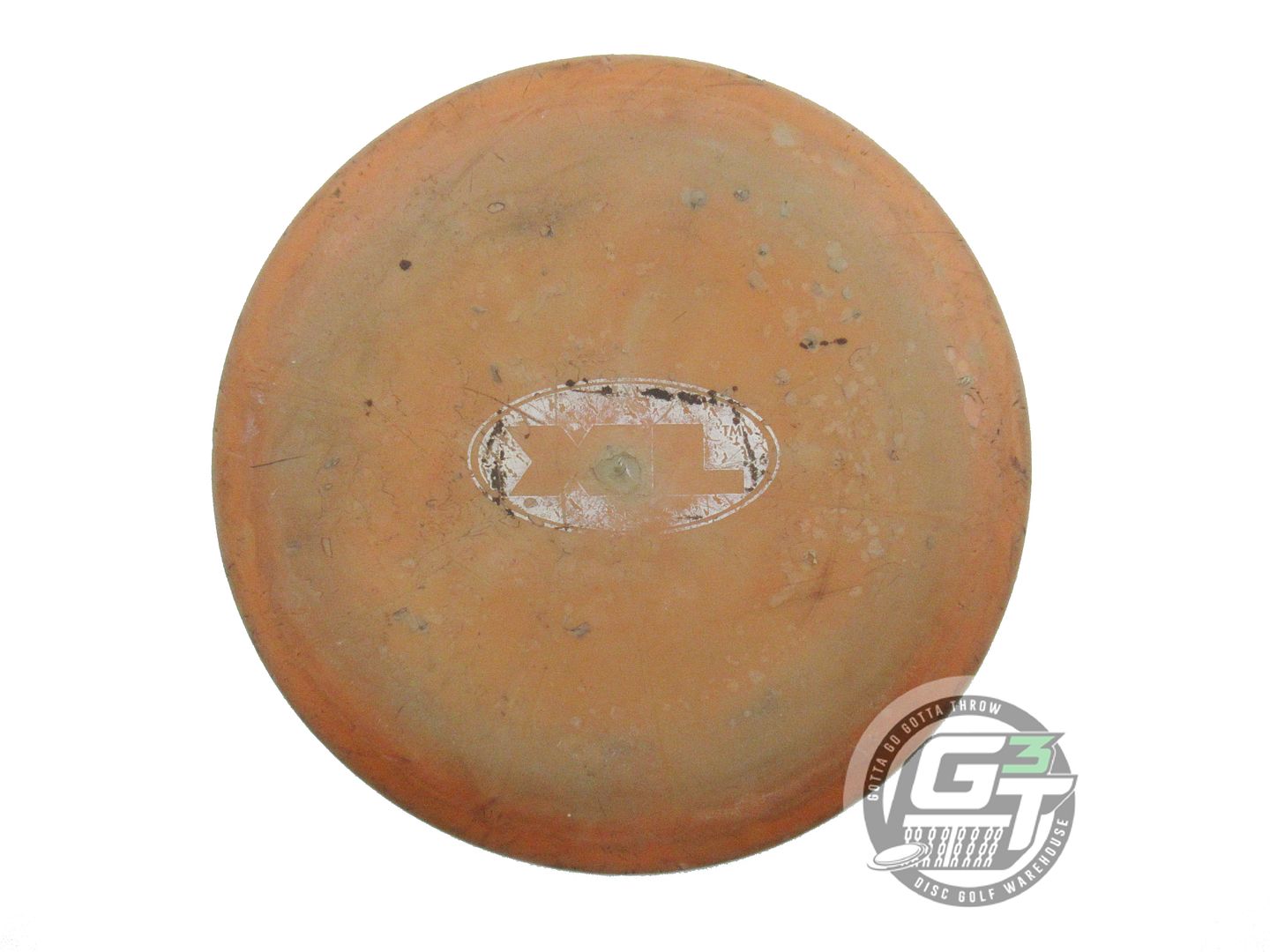 USED Discraft Elite X XL 167g Orange White Stamp OOP Distance Driver Golf Disc
