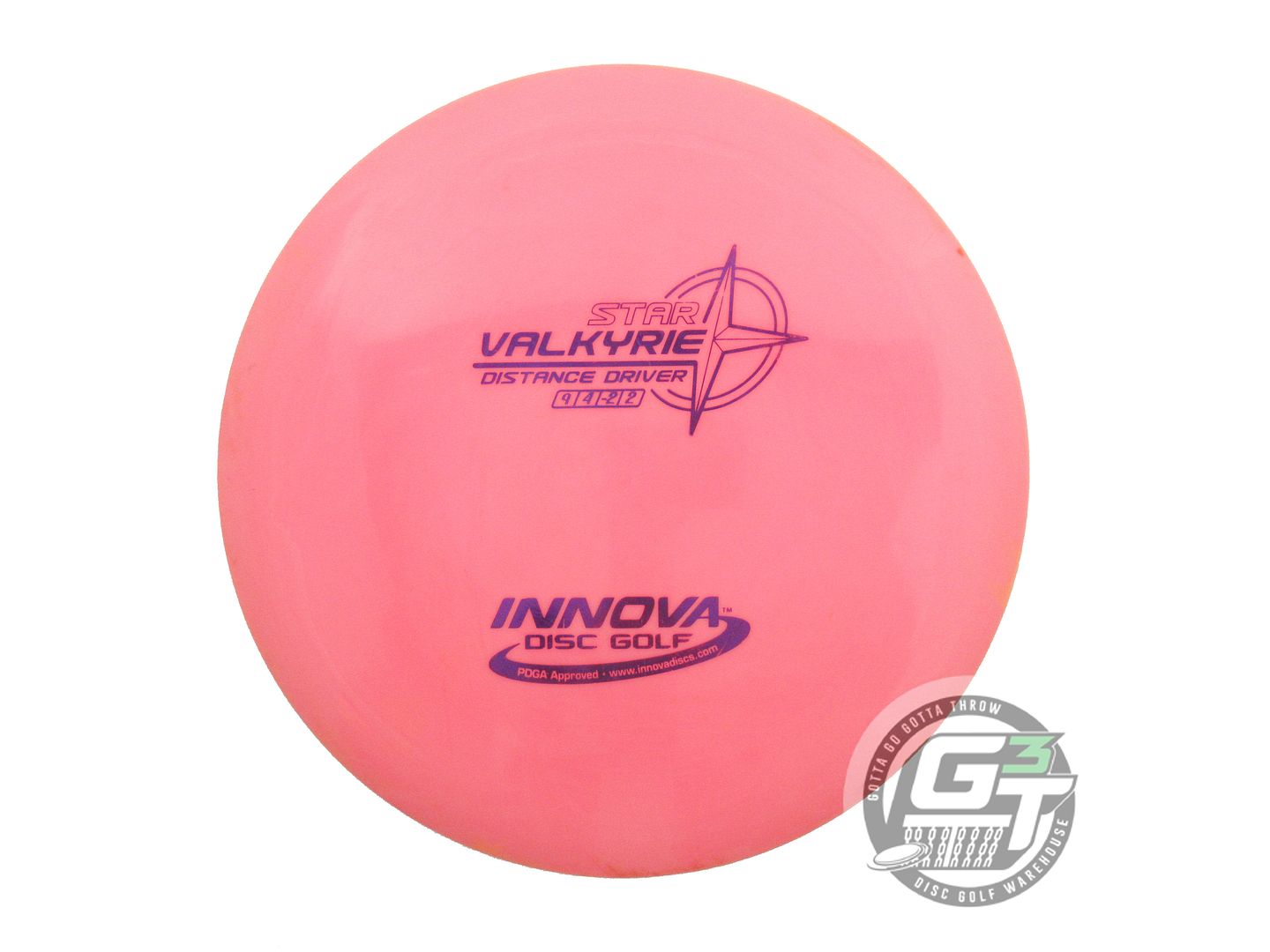 USED Innova Star Valkyrie 171g Pink Purple Foil A Distance Driver Golf Disc