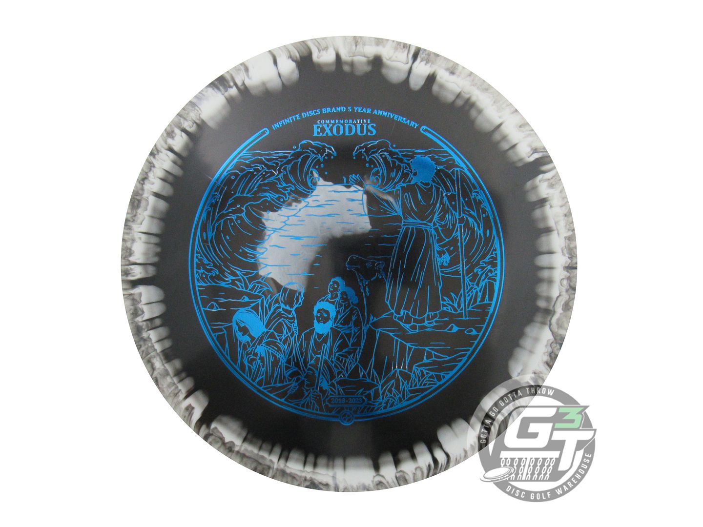 NOS Infinite [5-YEAR] Halo S-Blend Exodus 173g White-Black Driver Golf Disc