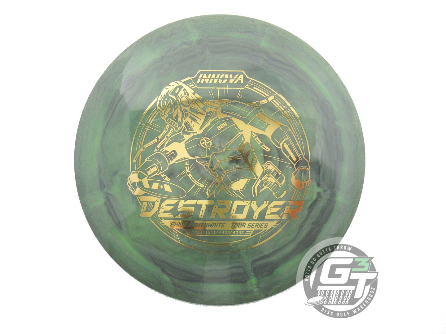 Innova Limited Edition 2025 Tour Series Philo Brathwaite Swirl Star Destroyer Distance Driver Golf Disc (Individually Listed)
