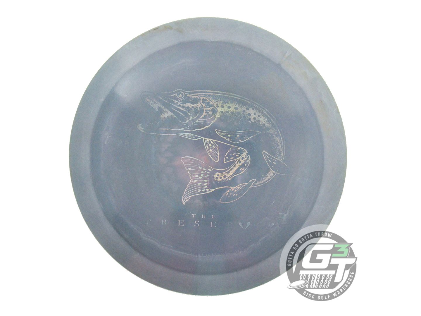 USED Discraft ESP Crank 172g Purp-Gray Silver Holo Foil Distance Driver Disc