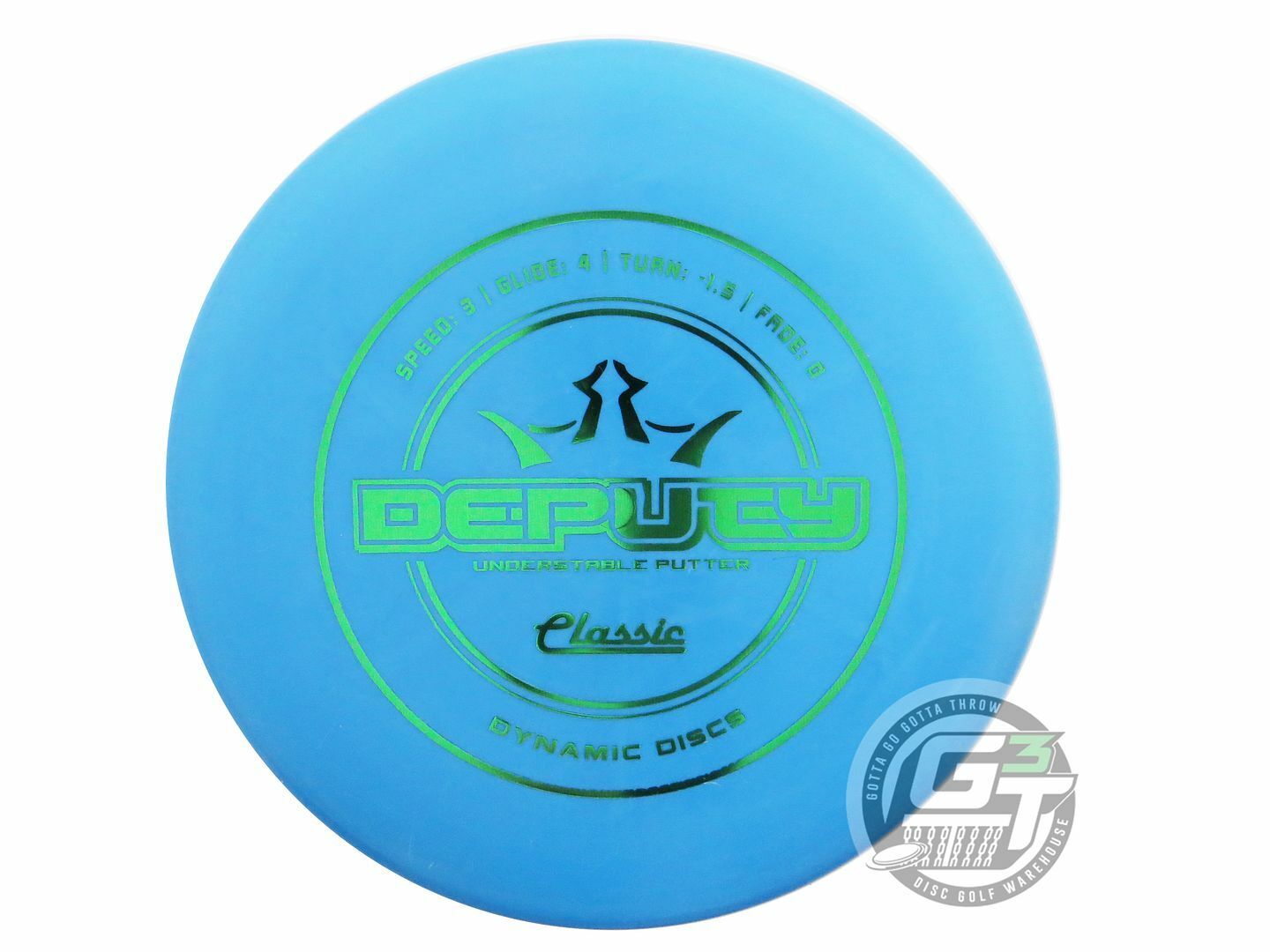 Dynamic Discs Classic Line Deputy Putter Golf Disc (Individually Listed)