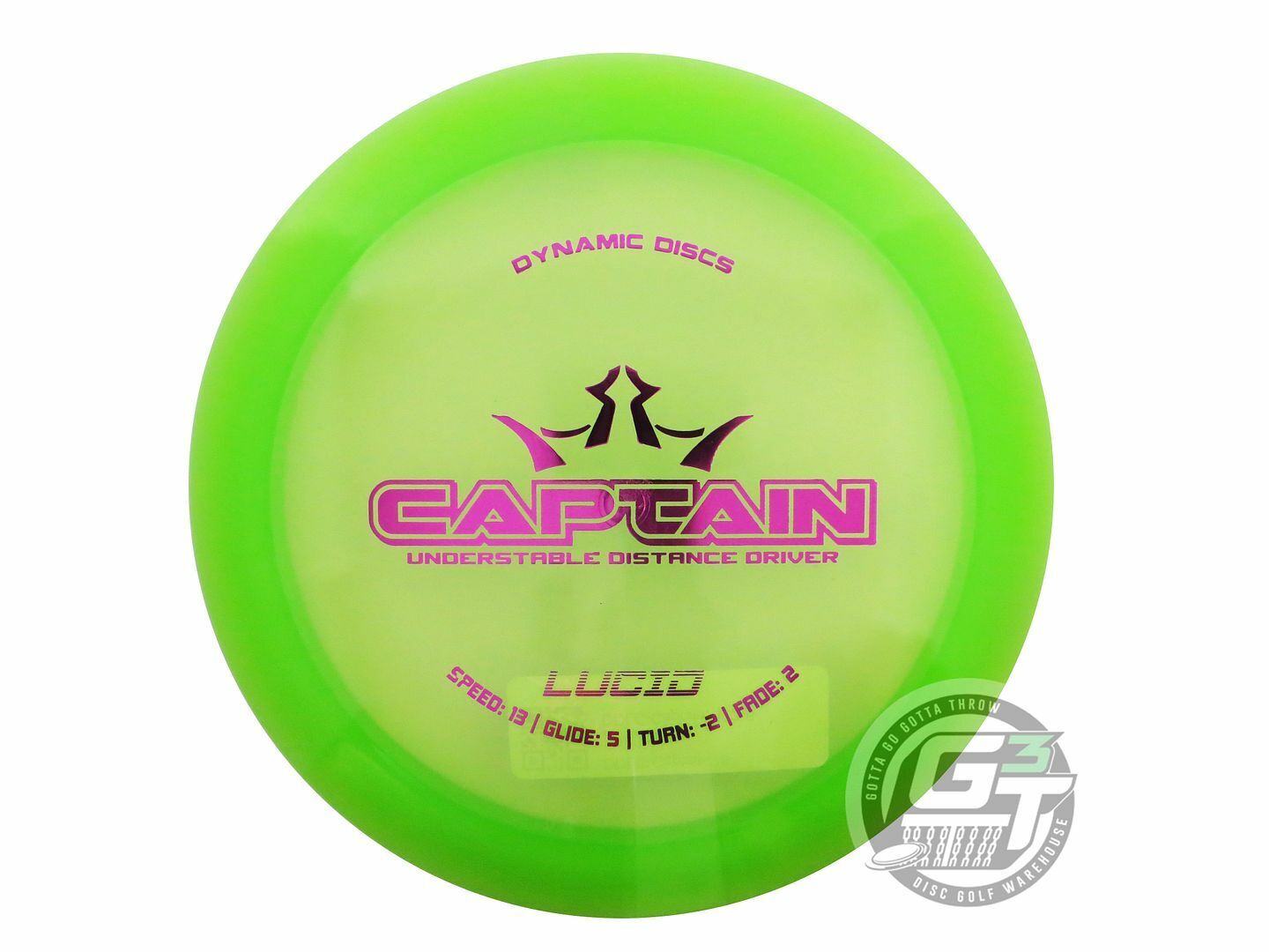 Dynamic Discs Lucid Captain Distance Driver Golf Disc (Individually Listed)