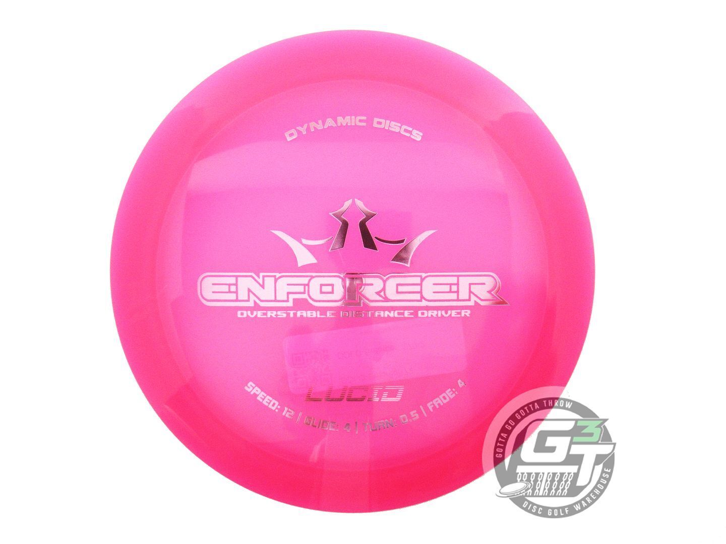 Dynamic Discs Lucid Enforcer Distance Driver Golf Disc (Individually Listed)