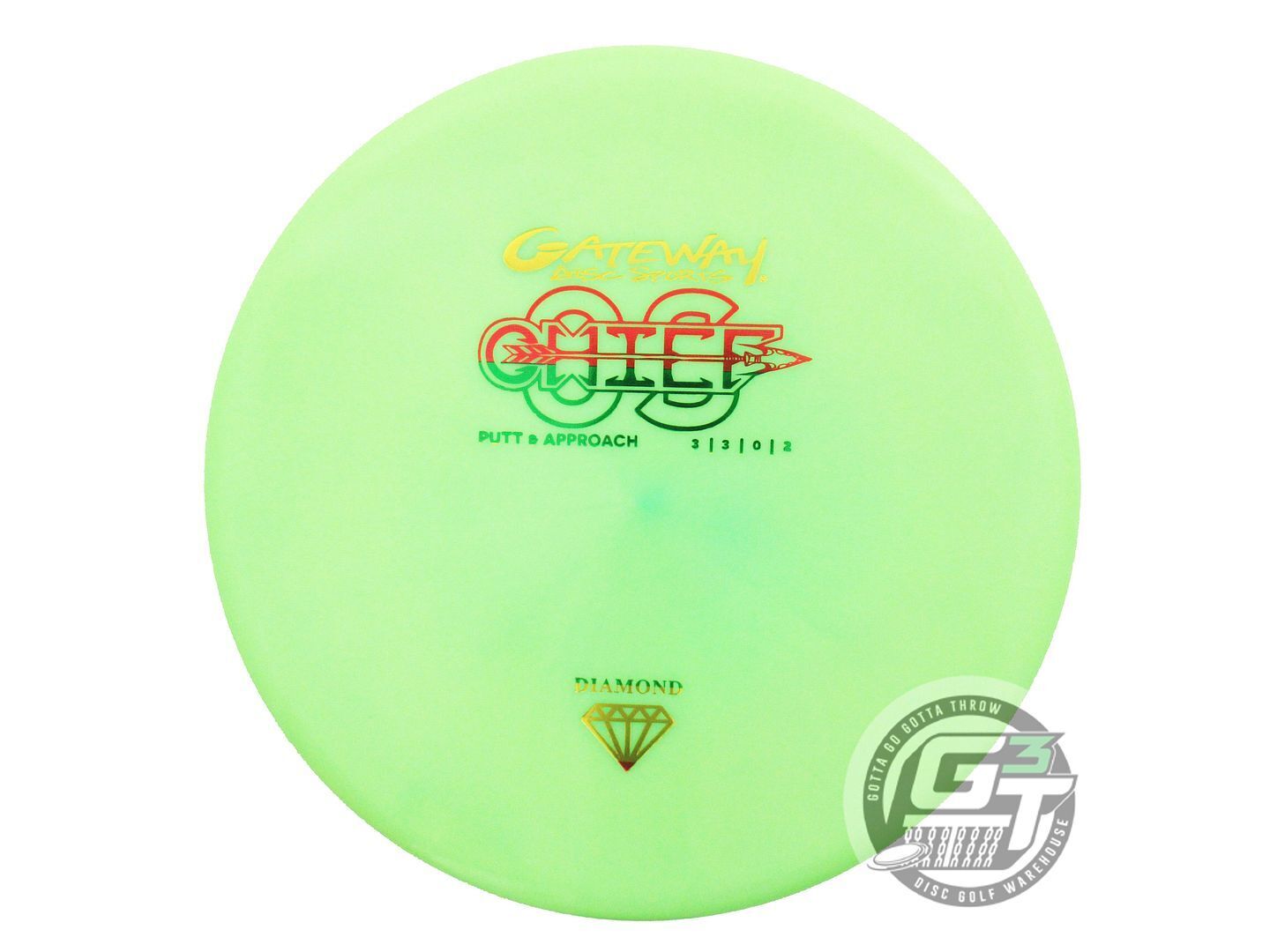 Gateway Diamond Chief OS Putter Golf Disc (Individually Listed)