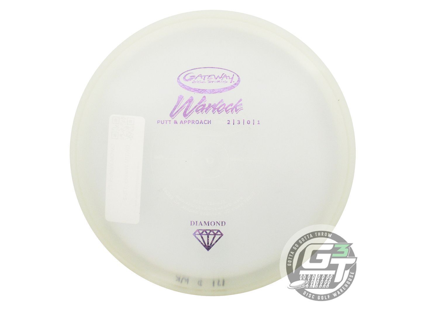 Gateway Diamond Warlock Putter Golf Disc (Individually Listed)