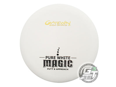 Gateway Pure White Magic Putter Golf Disc (Individually Listed)