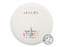 Gateway Pure White Voodoo Putter Golf Disc (Individually Listed)