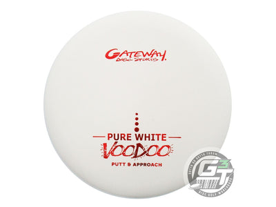 Gateway Pure White Voodoo Putter Golf Disc (Individually Listed)