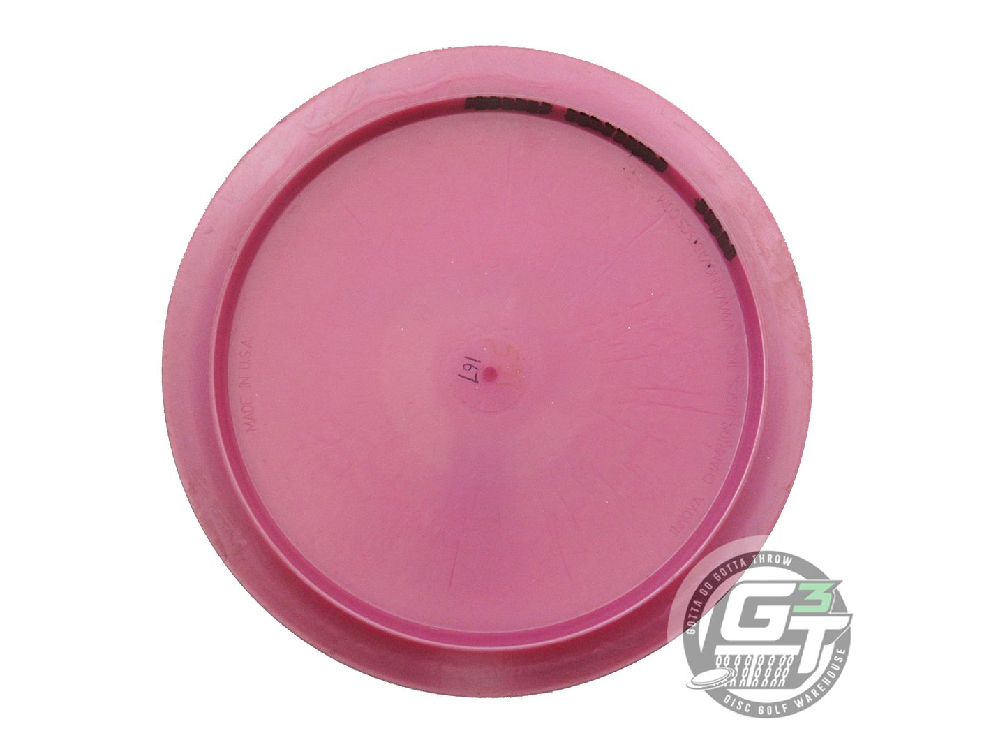 USED Innova GStar Firebird 167g Pink Green Matrix Foil Distance Driver Golf Disc
