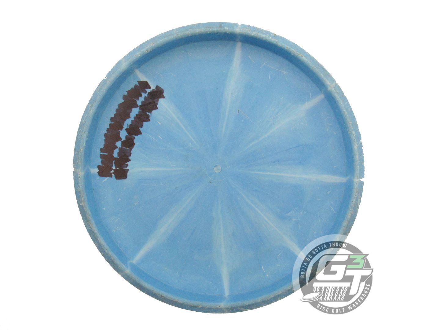 USED Dynamic Discs X-OUT Classic Blend Burst Deputy 173g Blue Putter Golf Disc