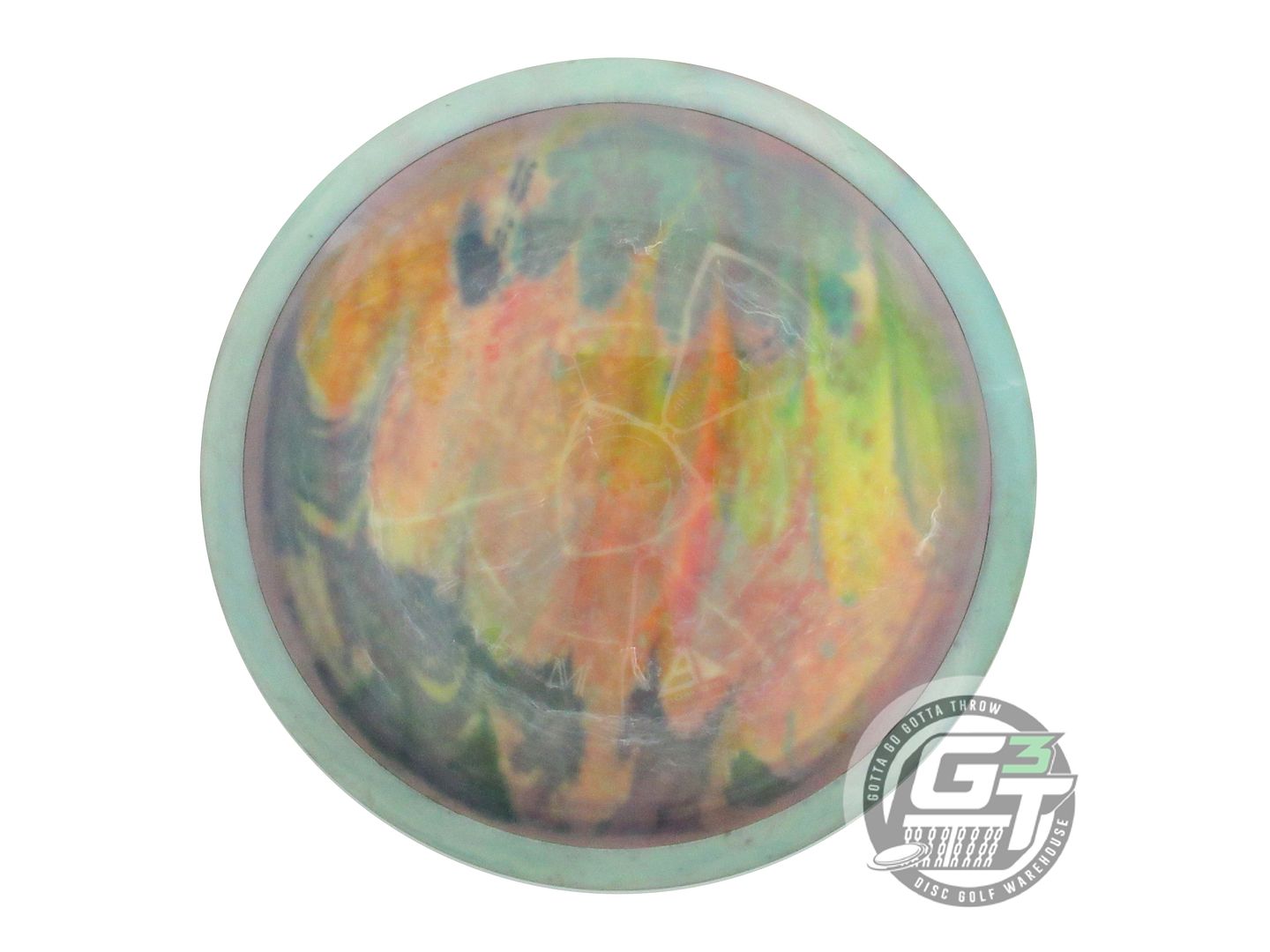USED Axiom Discs Neutron Mayhem 170g Yellow Seafoam HOME DYED Driver Golf Disc