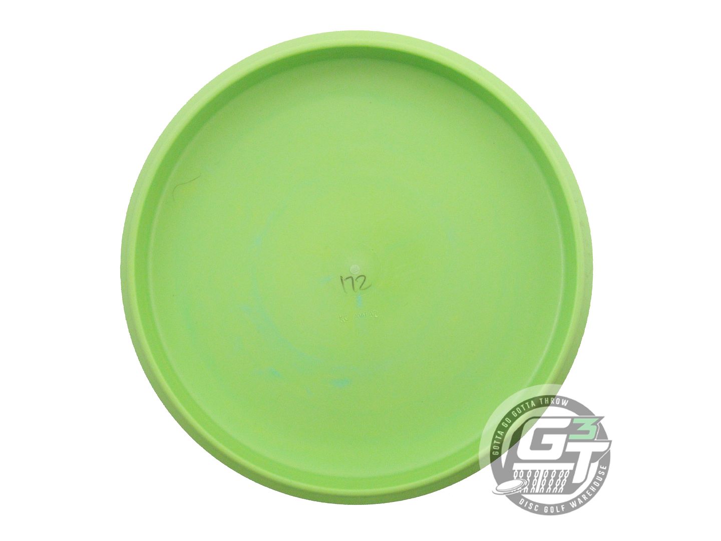 USED Innova KC Pro Aviar 172g Olive Silver Foil Putter Golf Disc