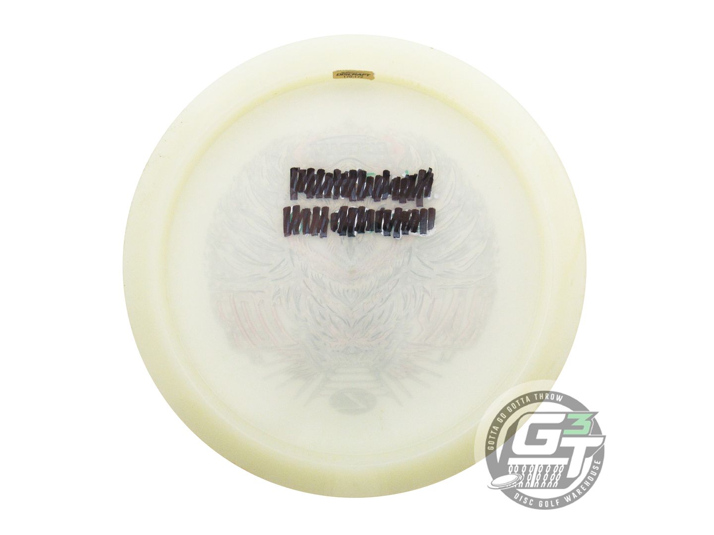 USED Discraft [LEDGESTONE] Z UV Raptor 173g Red Foil Distance Driver Golf Disc