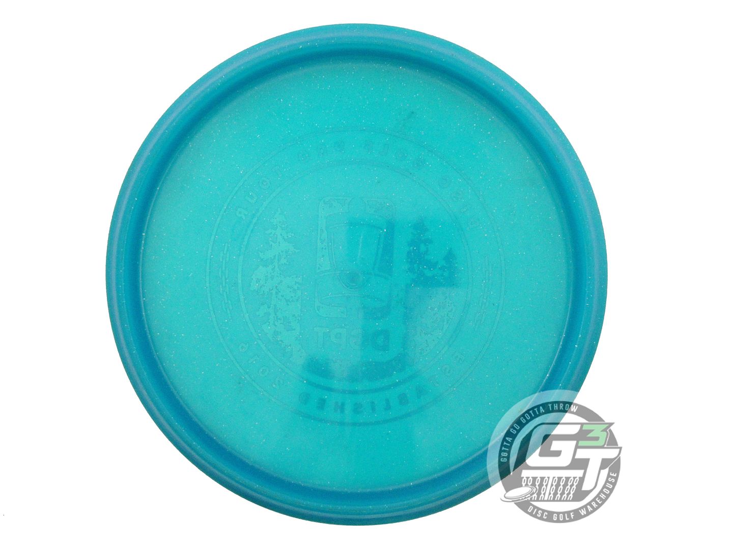 USED Latitude 64 Opto Compass 177g Blue Rainbow Foil Midrange Golf Disc