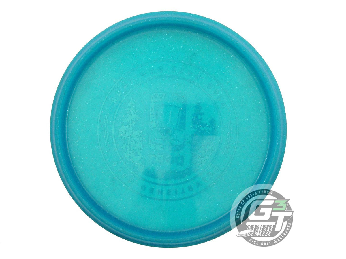 USED Latitude 64 Opto Compass 177g Blue Rainbow Foil Midrange Golf Disc